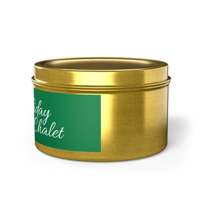 Chalet Tin Candles