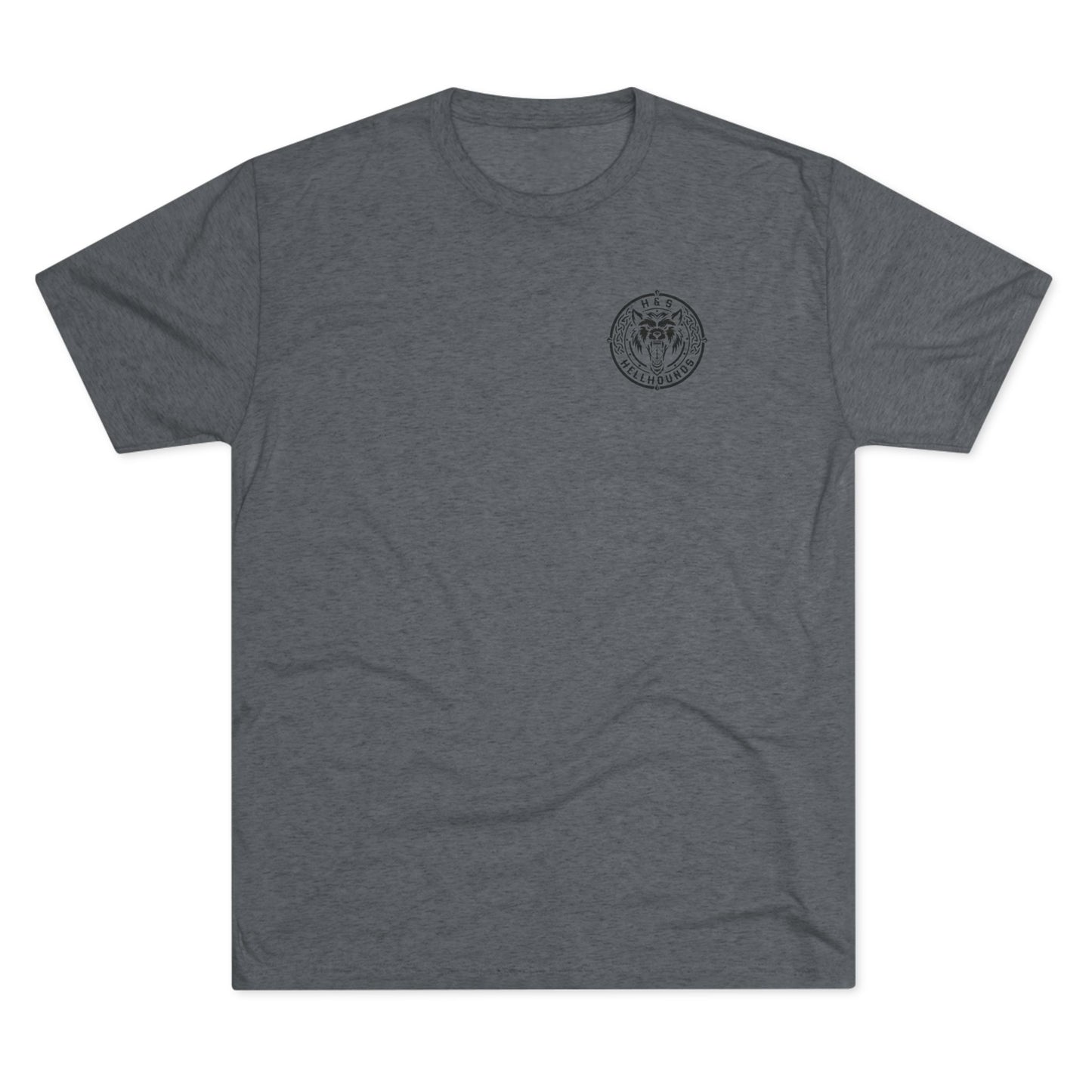 1st LAR - Hell Hounds BK- Tri-Blend PT Shirt