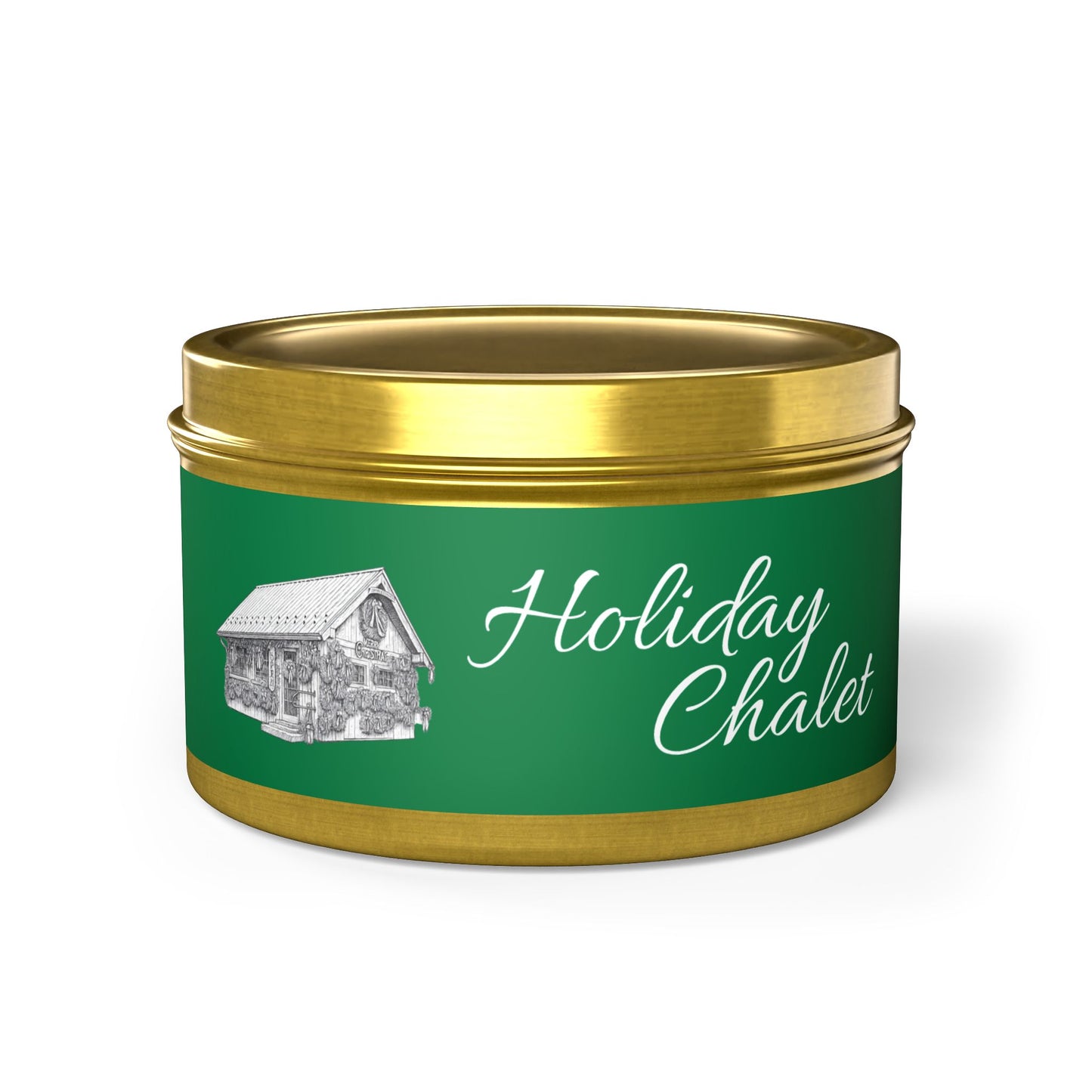Chalet Tin Candles