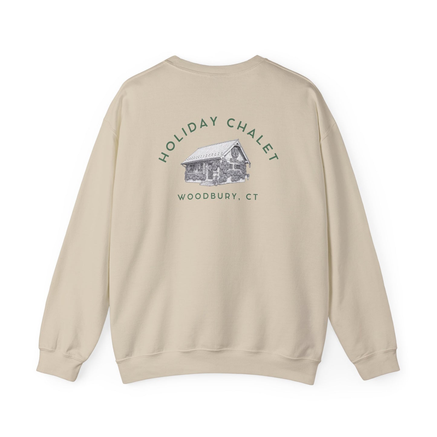 Chalet Workshirt Heavy Blend™ Crewneck - Green Logo