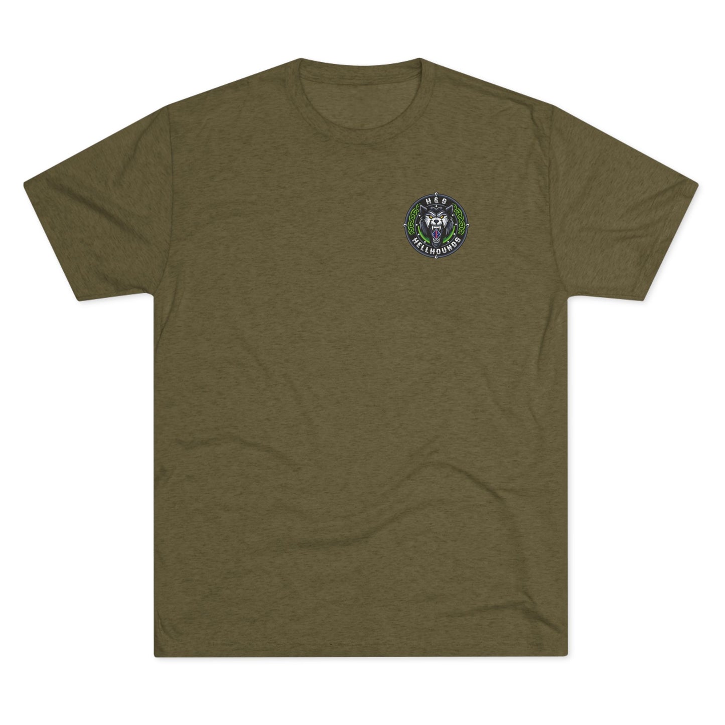 1st LAR - Hell Hounds - Tri-Blend PT Shirt