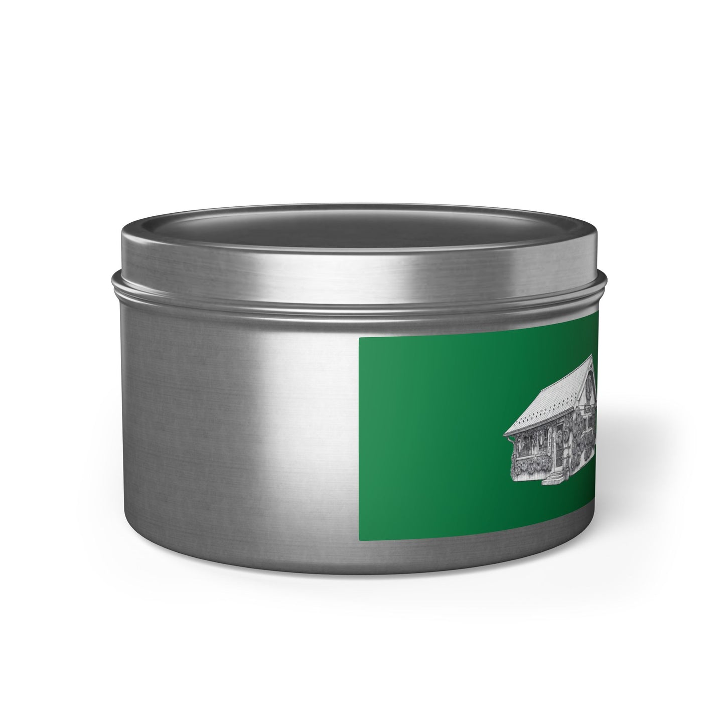 Chalet Tin Candles