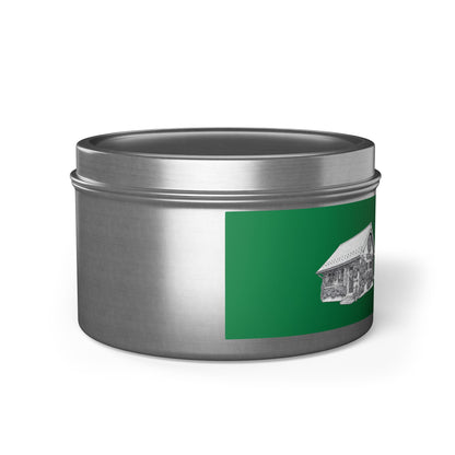 Chalet Tin Candles