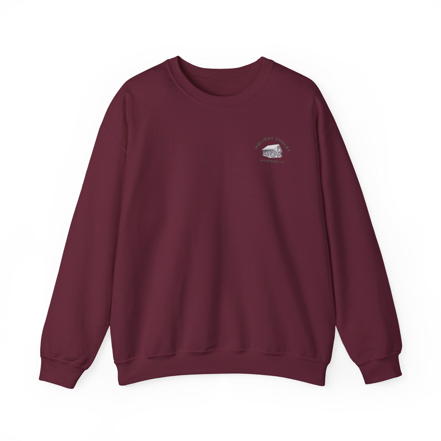 Chalet Workshirt Heavy Blend™ Crewneck - Green Logo