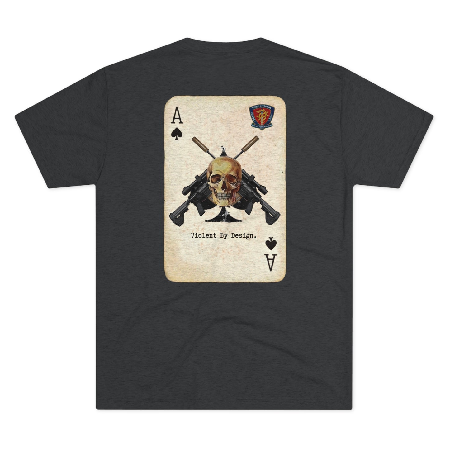 3d LCT Violent Tri-Blend PT Shirt