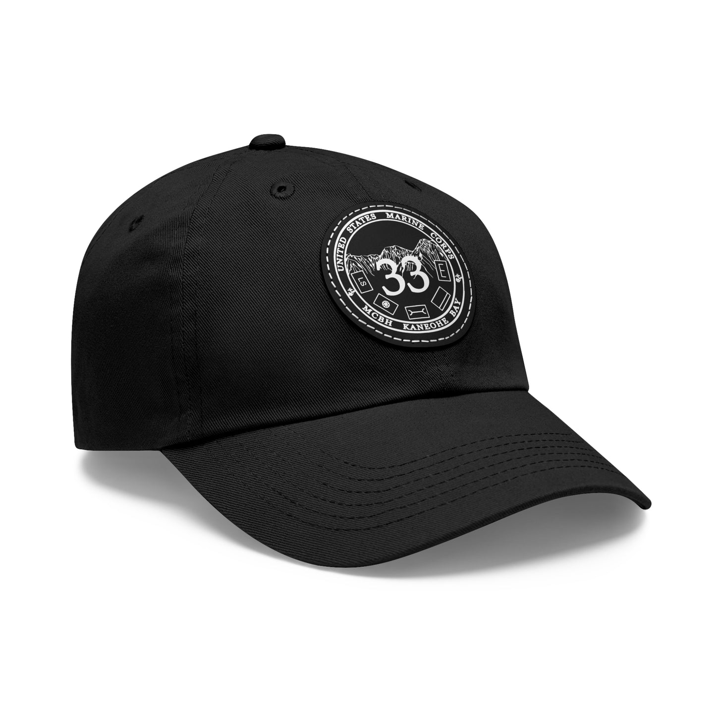 CLC 33 Dad Hat with Leather Patch