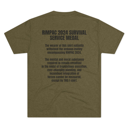 RIMPAC 2024 Survival Tri-Blend PT Shirt