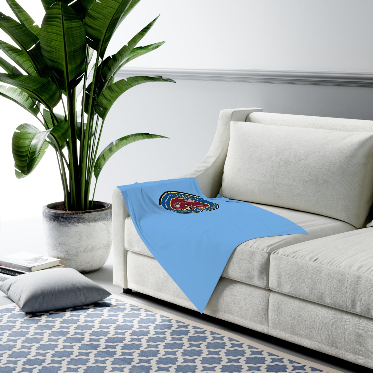 NPS Baby Swaddle Blanket - Blue
