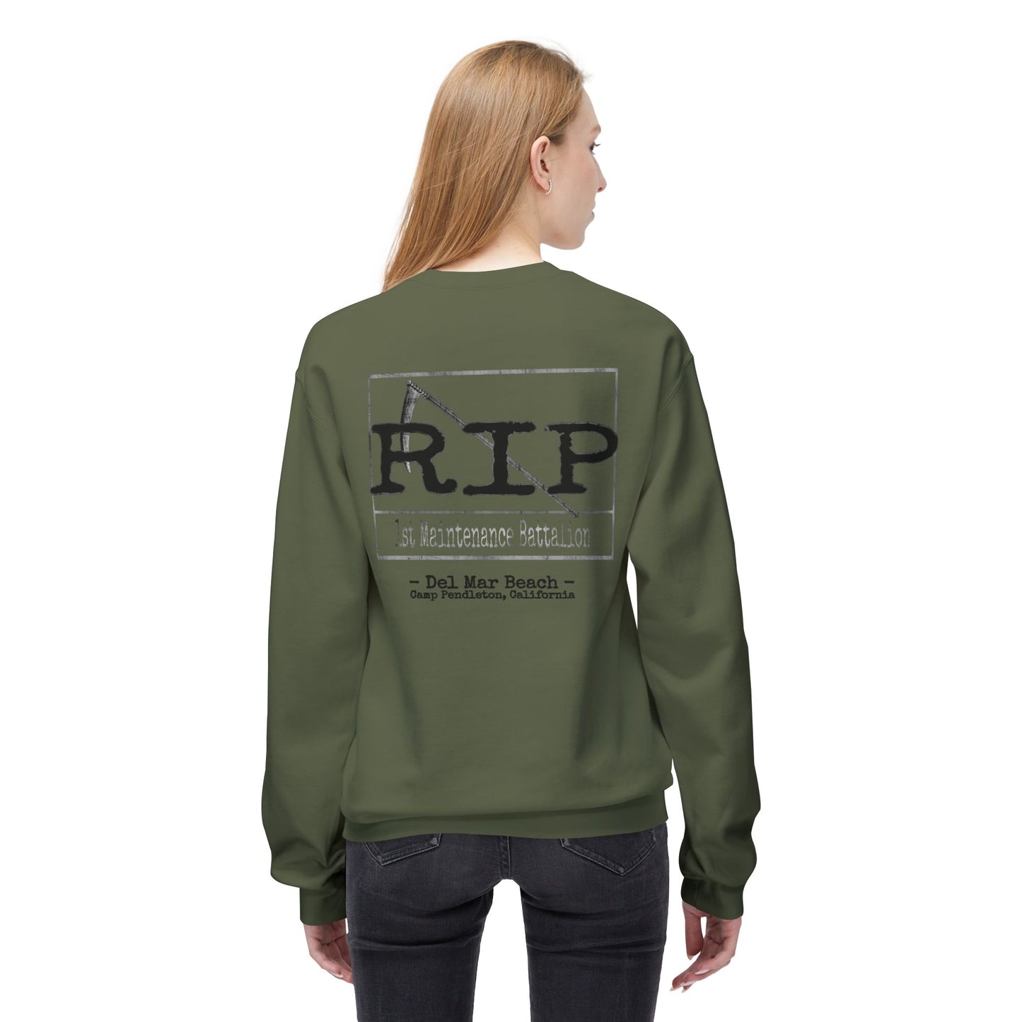 1st Maintenance Bn RIP Crewneck Sweatshirt