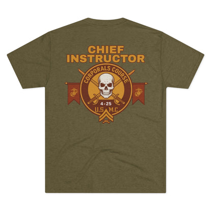 Corporal's Course 4-25 Chief Instructor - Tri-Blend PT Shirt