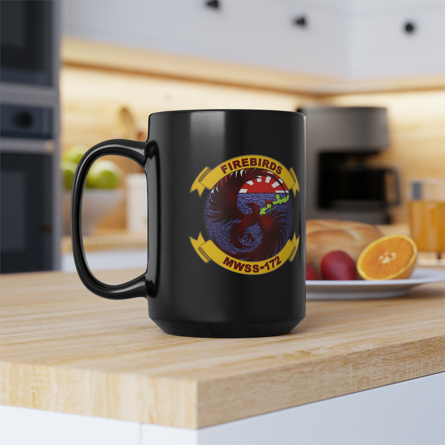 MWSS-172 Black Mug, 15oz