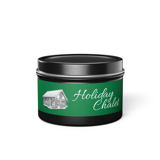 Chalet Tin Candles