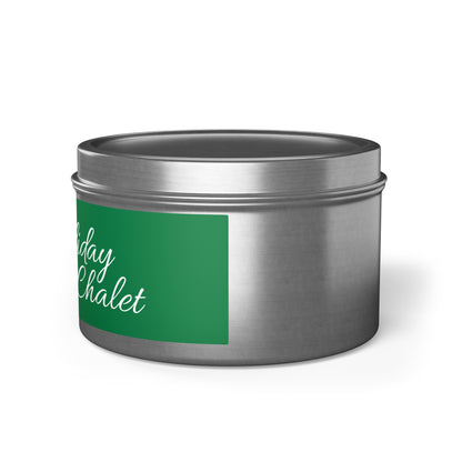 Chalet Tin Candles
