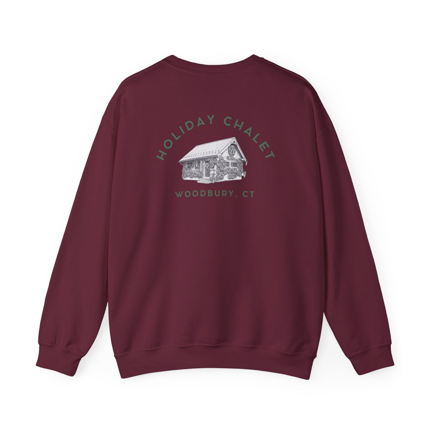 Chalet Workshirt Heavy Blend™ Crewneck - Green Logo