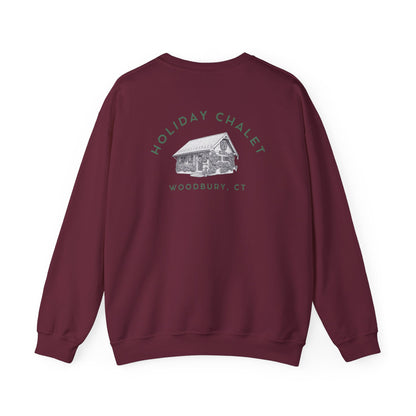 Chalet Workshirt Heavy Blend™ Crewneck - Green Logo