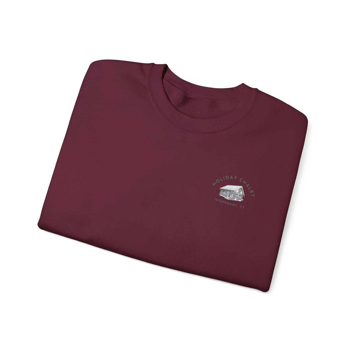 Chalet Workshirt Heavy Blend™ Crewneck - Green Logo