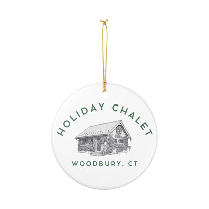 Chalet Ceramic Ornament