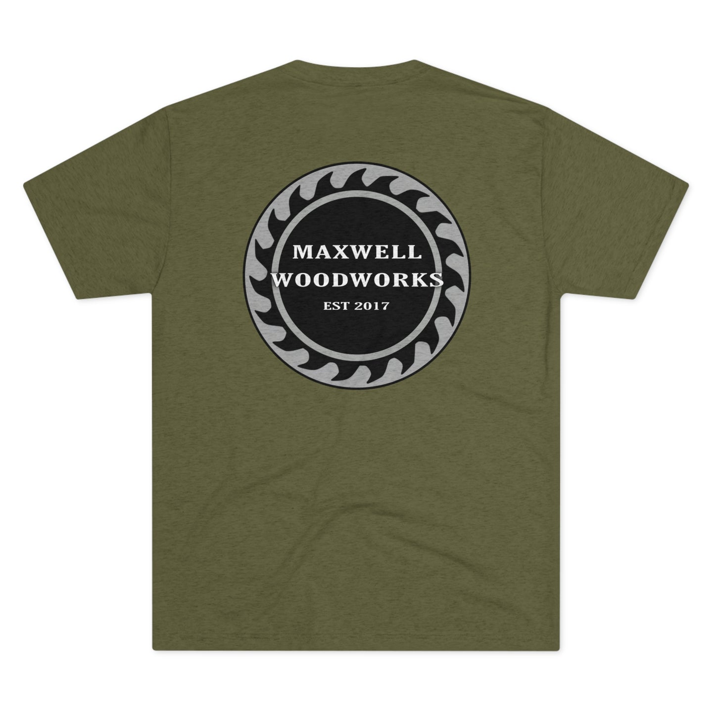 Maxwell Woodworks Tri-Blend Crew Tee