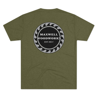 Maxwell Woodworks Tri-Blend Crew Tee