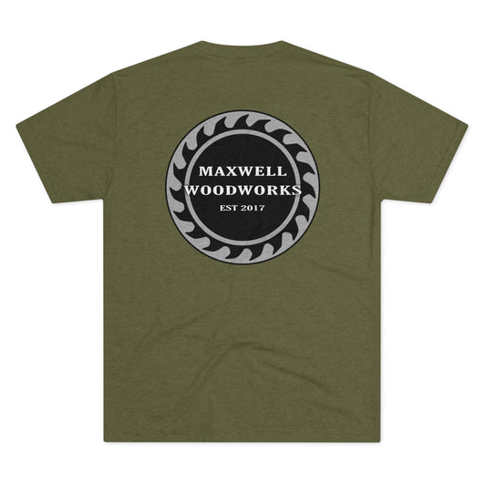 Maxwell Woodworks Tri-Blend Crew Tee