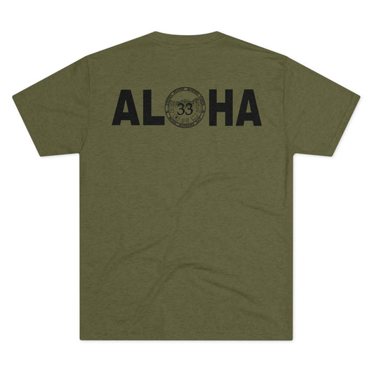 CLC 33 Aloha Tri-Blend Crew Tee