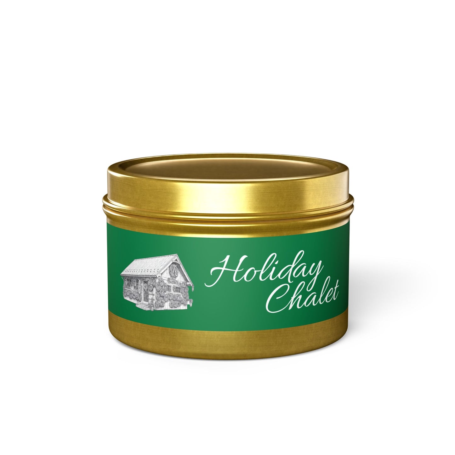 Chalet Tin Candles