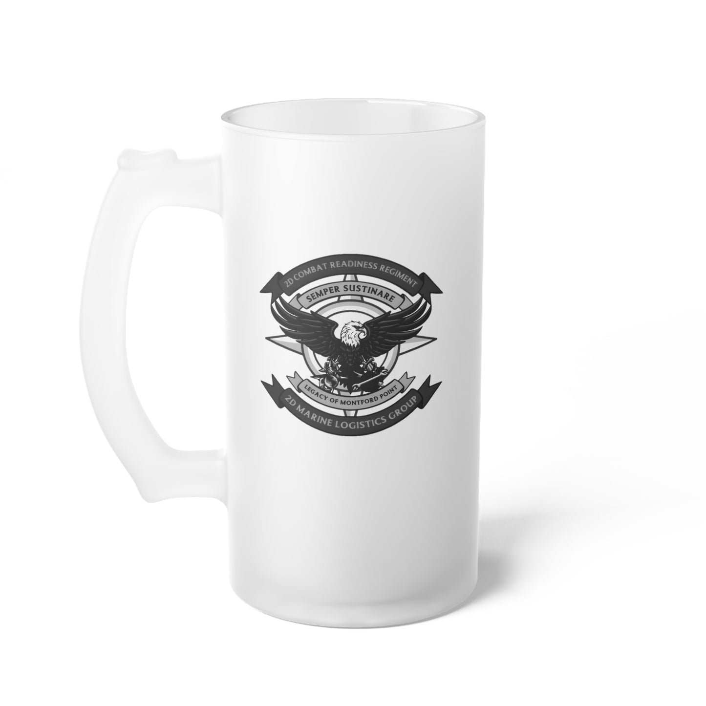 2d CRR Frosted Glass Mug