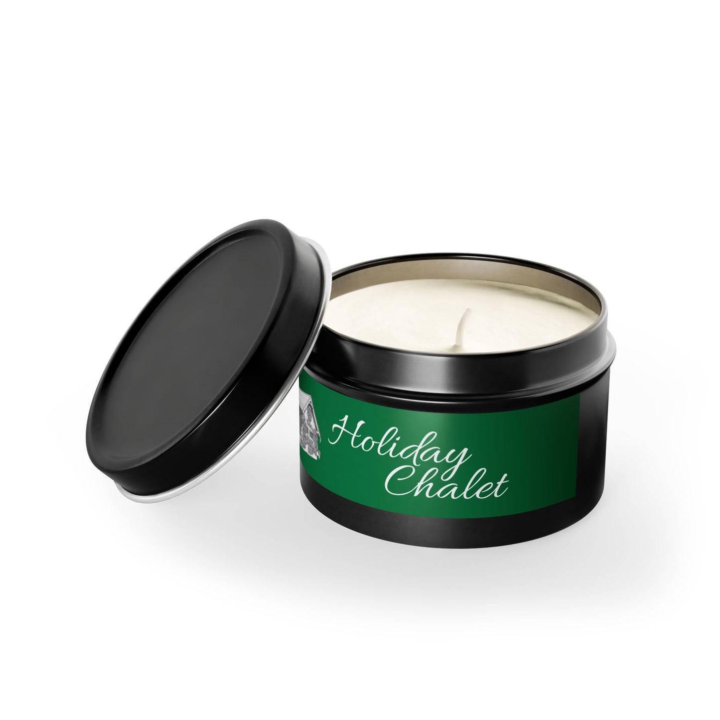 Chalet Tin Candles