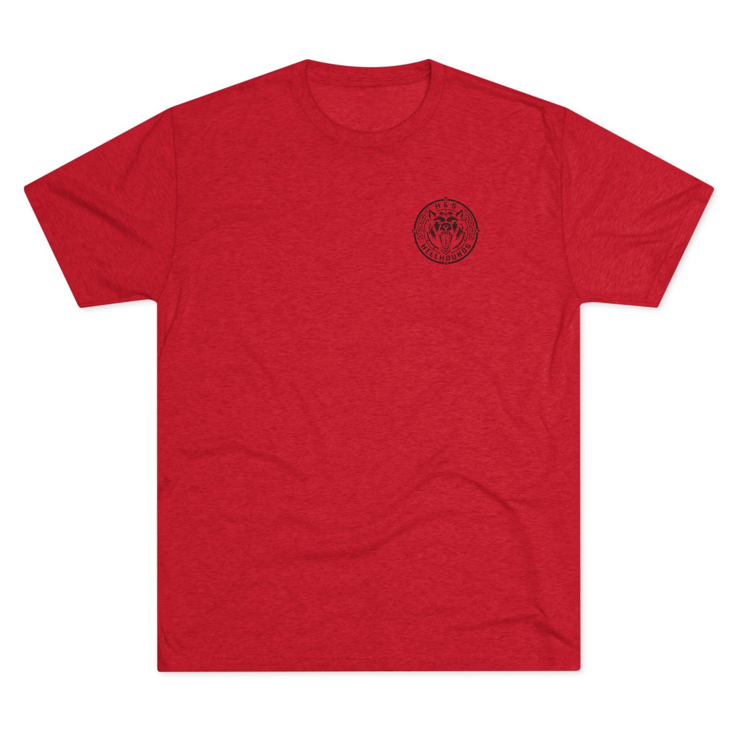 1st LAR - Hell Hounds BK- Tri-Blend PT Shirt
