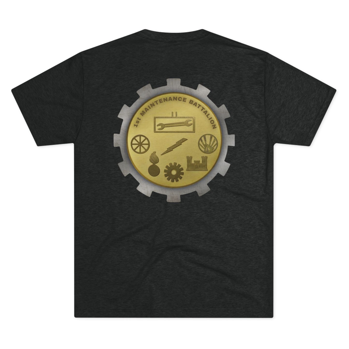 1st Maintenance Battalion Tri-Blend PT Shirt