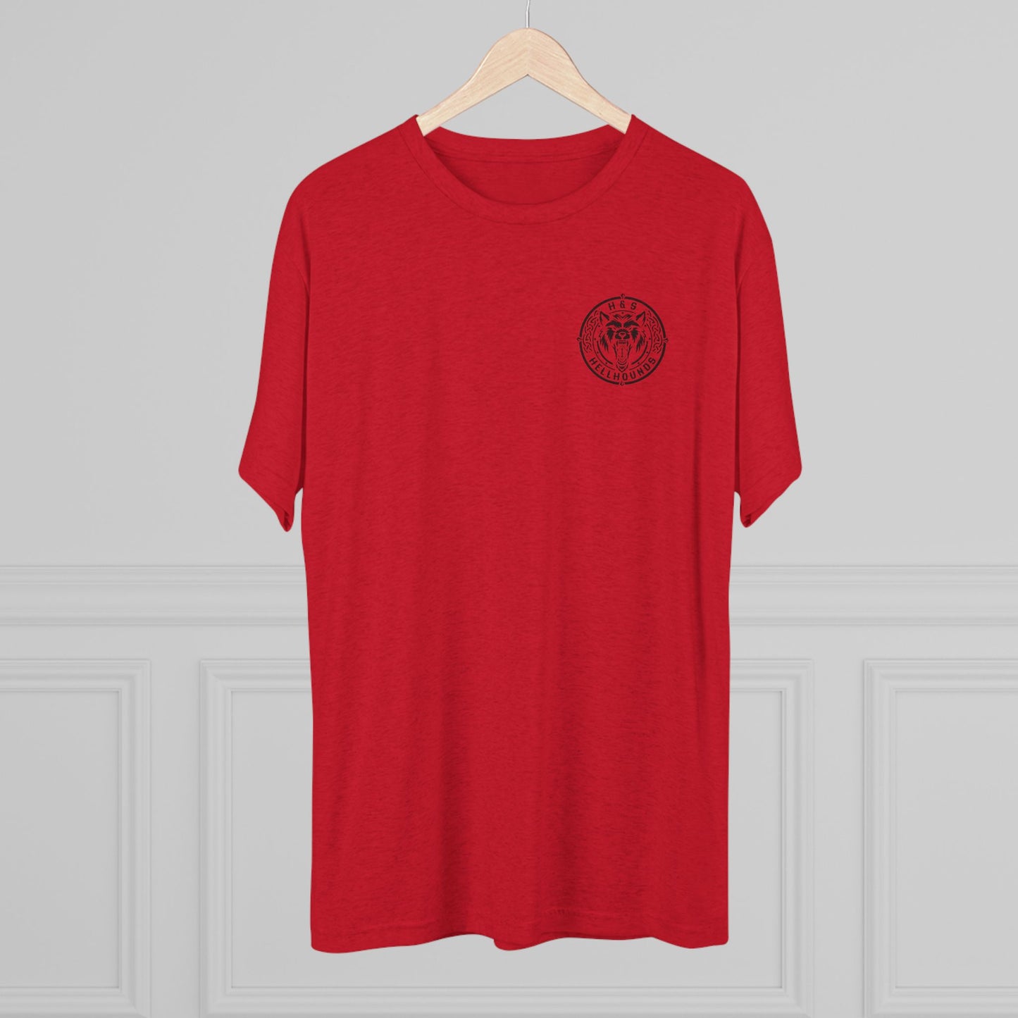 1st LAR - Hell Hounds BK- Tri-Blend PT Shirt