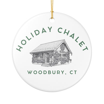 Chalet Ceramic Ornament