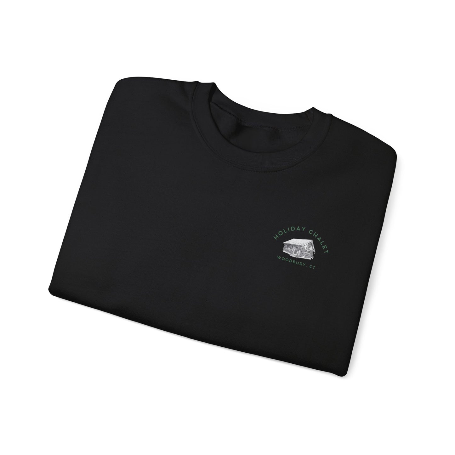 Chalet Workshirt Heavy Blend™ Crewneck - Green Logo