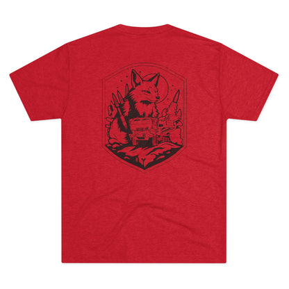 2/14 Fox Btry - Tri-Blend PT Shirt