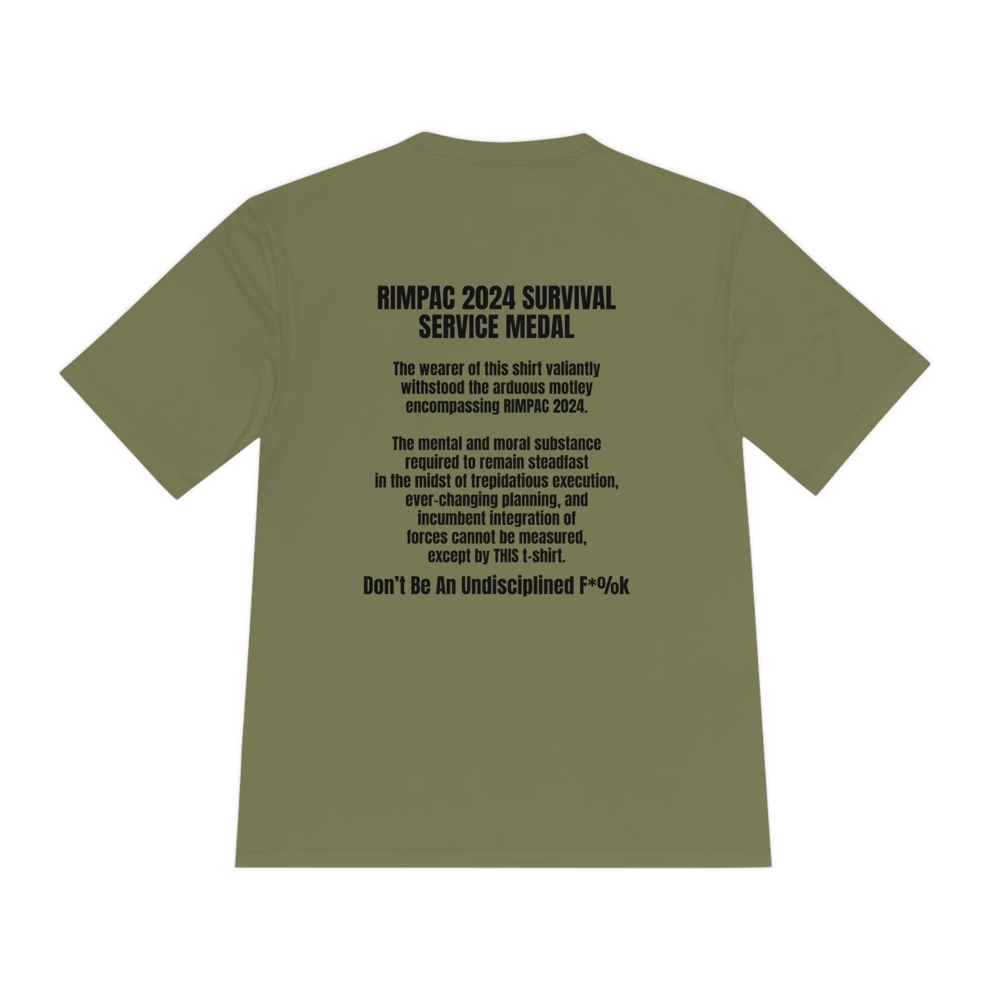 RIMPAC 2024 #DBAUF Moisture Wicking Performance Shirt