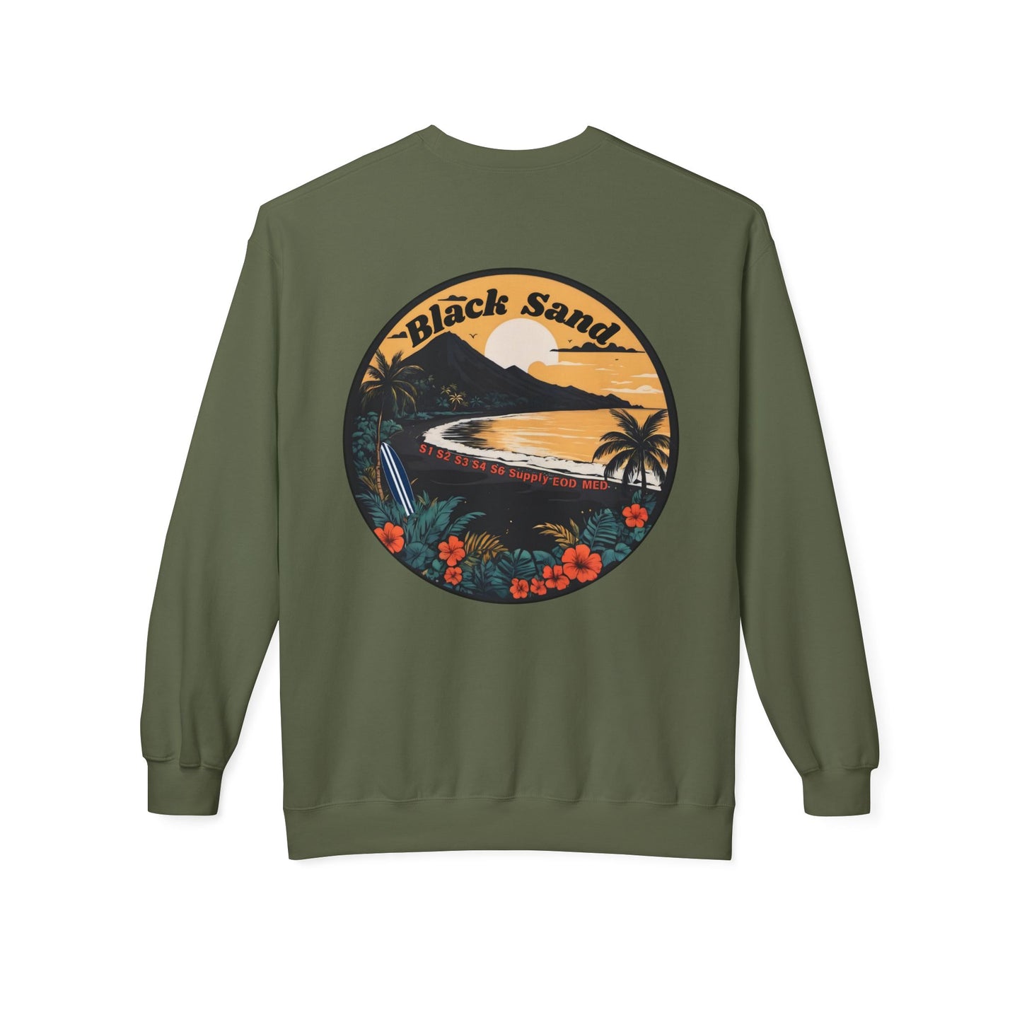 3d LLB BlackSand Crewneck Sweatshirt