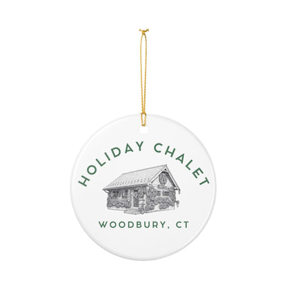 Chalet Ceramic Ornament