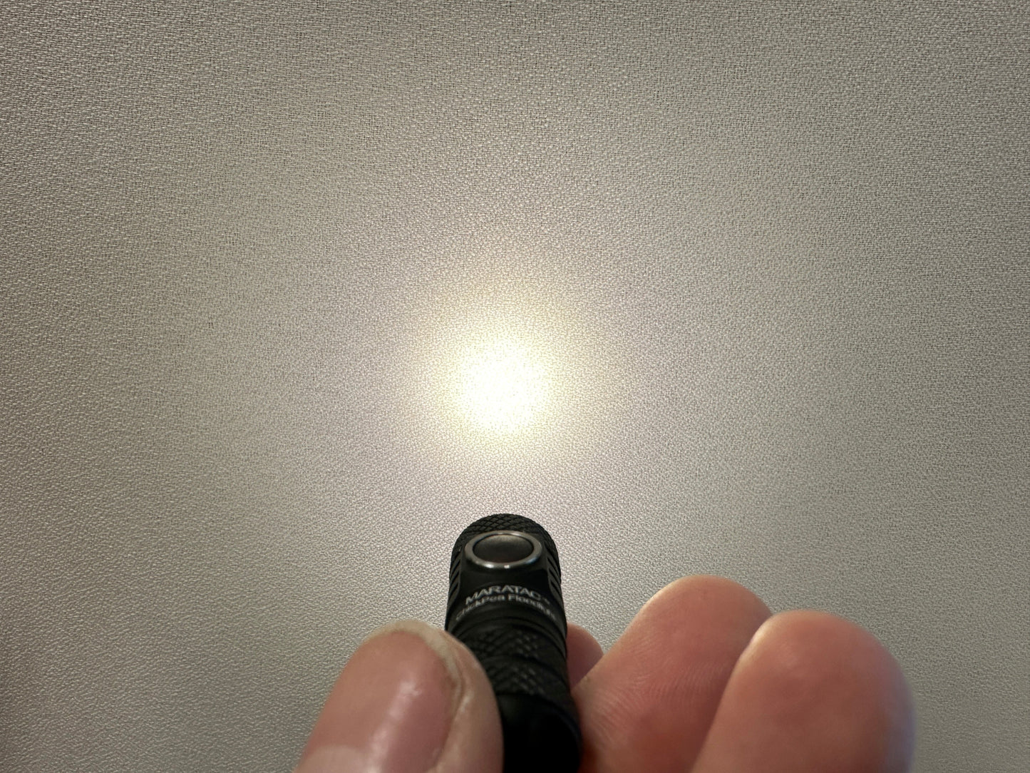 Chickpea - Black - Floodlight LED Flashlight 10180 by Maratac®