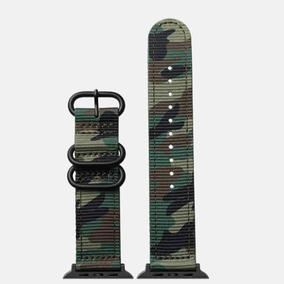 Camouflage Nato Apple Watch Band - The Predator