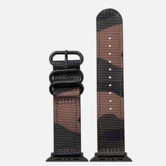 Camouflage Nato Apple Watch Band - The Predator