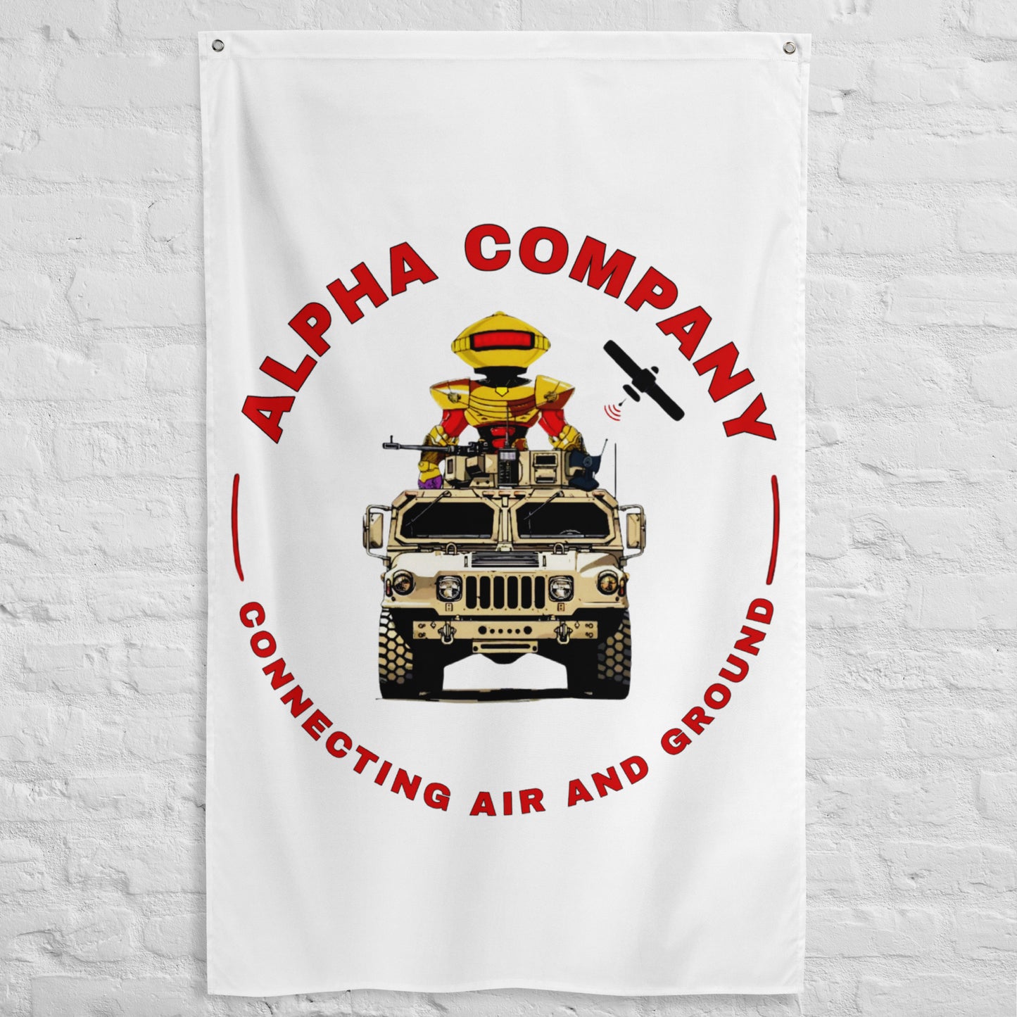 MASS-2 Alpha Co Flag - V