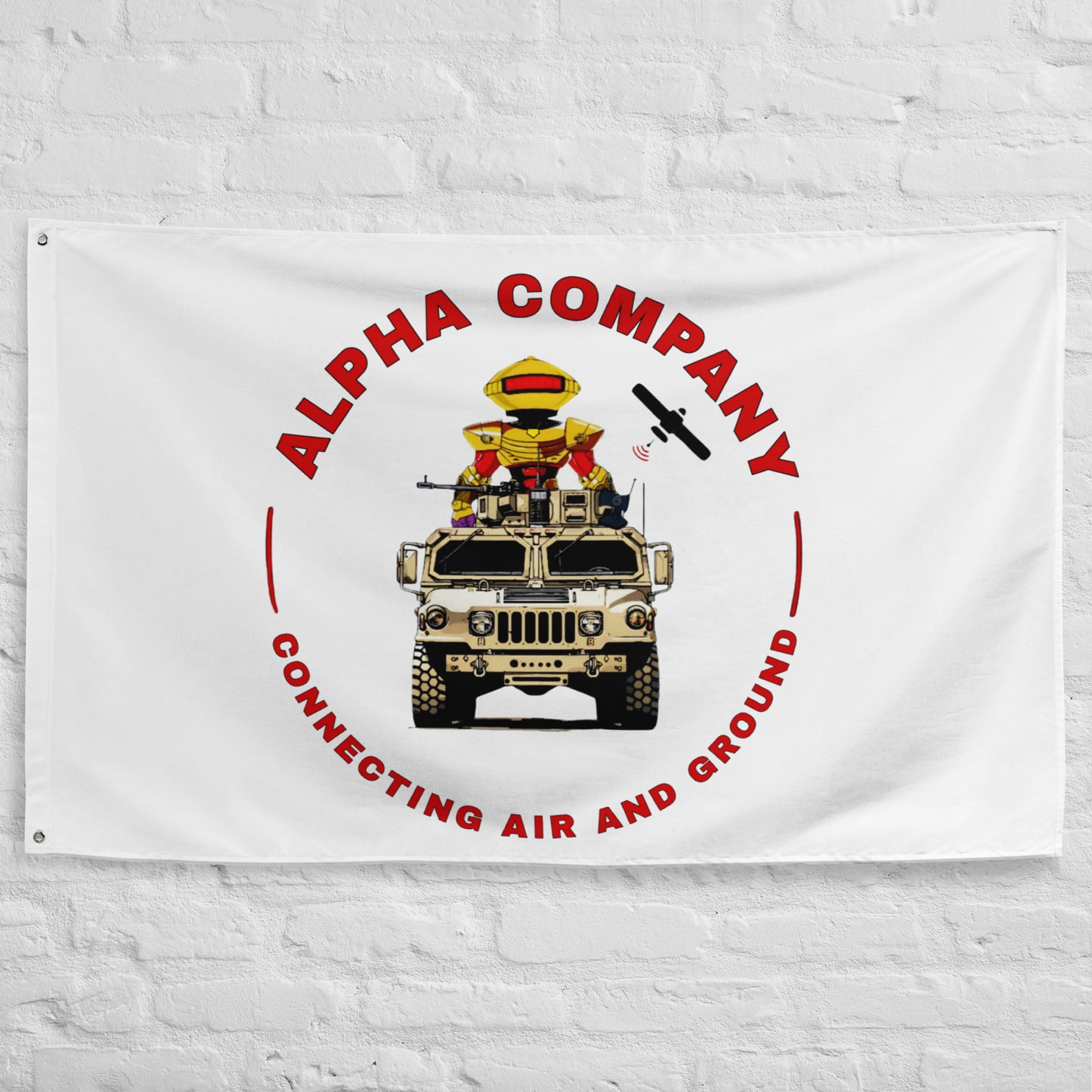 MASS-2 Alpha Co Flag - H