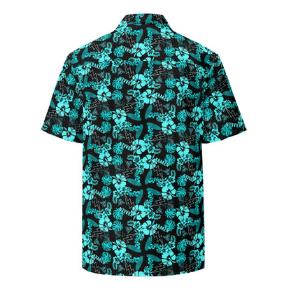 MWCS-18 B Aloha Shirt Aqua