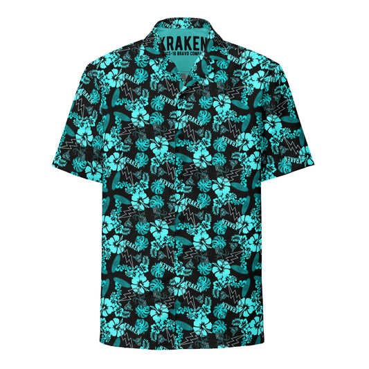 MWCS-18 B Aloha Shirt Aqua