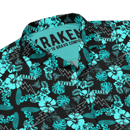 MWCS-18 B Aloha Shirt Aqua