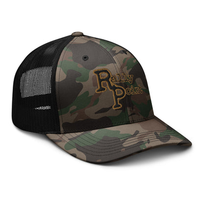 Rally Point Camouflage trucker hat