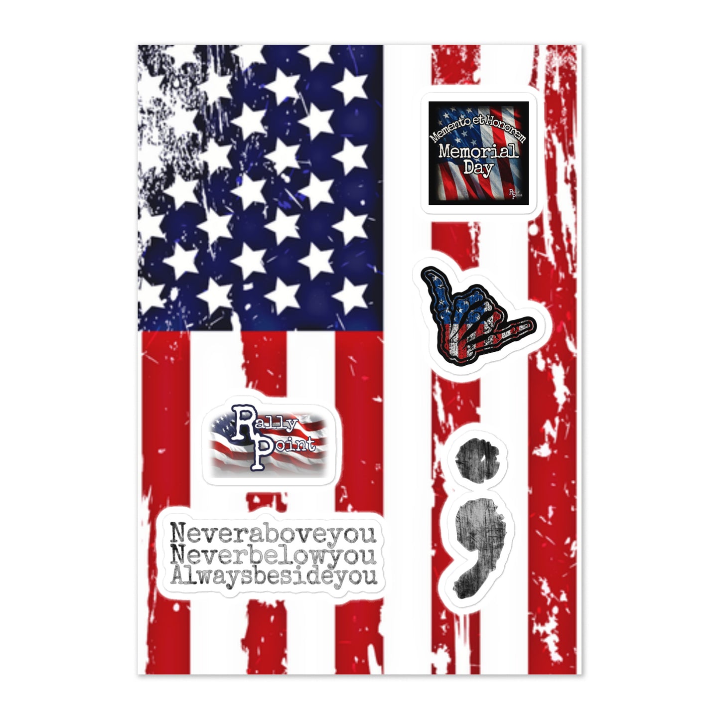 Remember and Honor Sticker Sheet