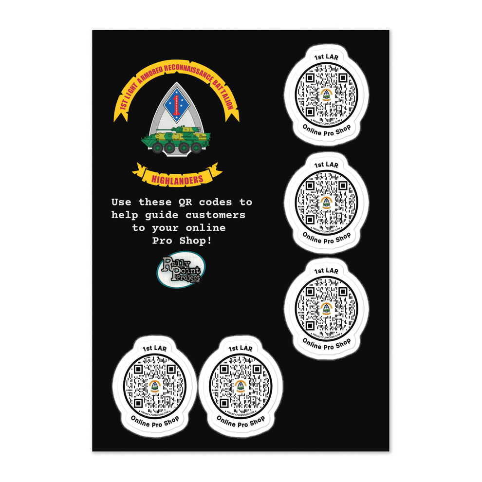 Highlanders QR Sticker sheet – Rally Point Project