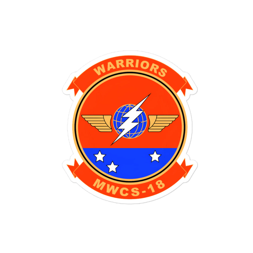 MWCS-18 Warriors Sticker