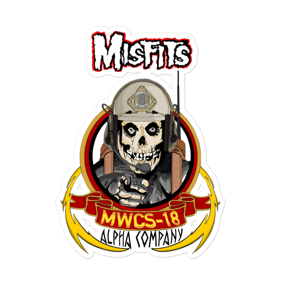 MWCS-18 Alpha Sticker